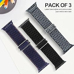 Swhatty Stretchy Nylon Solo Loop Bands Compatible