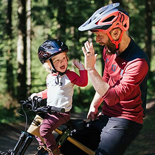 Bomoya Kids Bike Seat for Mountain Bikes, Detachable Front Mounted Bicycle Seats for Children 2-5 Years Old