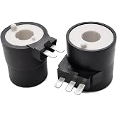 【UPGRADED】BlueStars 279834 Dryer Gas Valve Ignition Solenoid Coil Kit | For Whirlpool Kenmore Maytag Dryers, 2-Prong &amp; 3-Prong Valve Coils, Replaces AP3094251 PS334310 12001349 694540 694539 306105