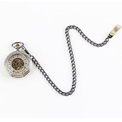 Tiong Clip Pocket Watch Rough Chain Retro Metal