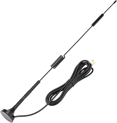 ASHATA 18dBi 4G LTE Antenna SMA High Gain Outdoor Magnetic 700-2700MHz 3G GSM
