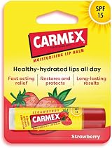Carmex Strawberry Lip Balm SPF 15 4.25 g Moisturising Stick view 3