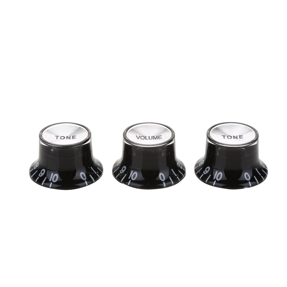 Bnineteenteam Guitar Knobs, 3Pcs Guitar Volume Control Knobs,Speed Control Knob for Electric Guitars, Guitar Knobs