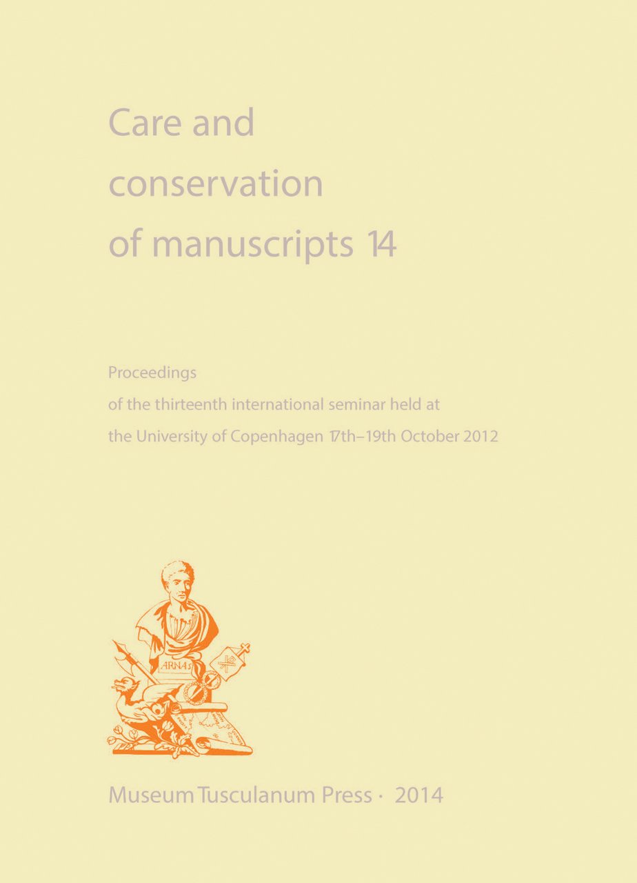 Care & Conservation of Manuscripts 14