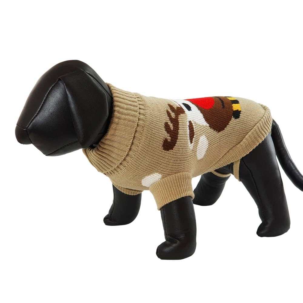 Nobby Comet Dog Jumper, Beige, 20 cm