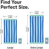 Dock & Bay Beach Towel Quick Dry Sand Free Large 160x90cm Blue Sky view 5