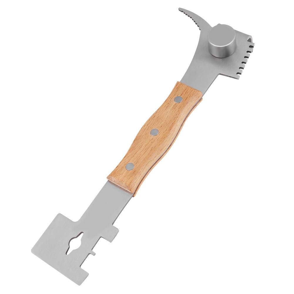 TOPINCN Multifunctional Hive Tool, Stainless Steel Bee Keeper Hive Tool Beekeeping Tool Scraper Beekeeper Equipment
