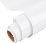 IModeur Glossy White Permanent Vinyl Roll 30.5cm for DIY Projects