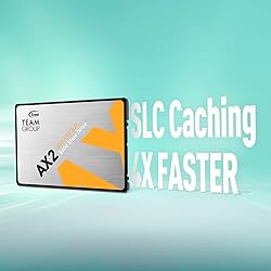 TEAMGROUP AX2 256GB 3D NAND TLC 2.5 Inch SATA III