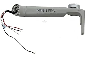 Motor Arms Compatible for DJI Mini 4 Pro Left Right Rear Front Arm with Motors and Cables Drone Repair Spare Parts(Left Front
