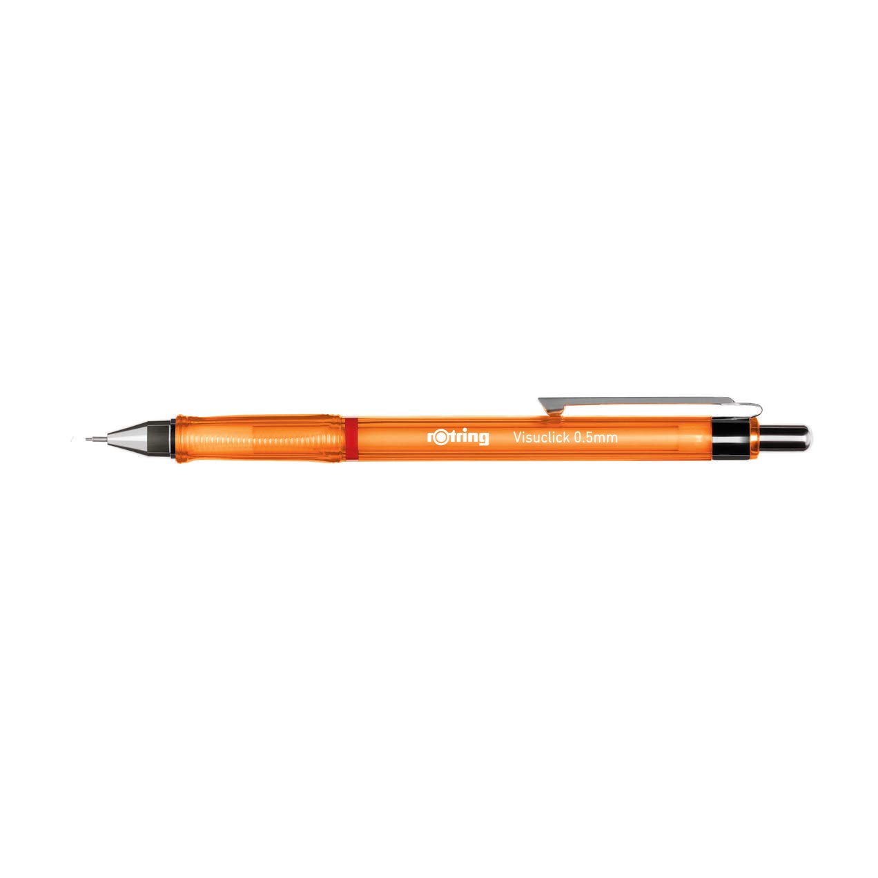 rOtring Visuclick Mechanical Pencil | 0.5 mm | 2B Lead | Lively Orange Barrel