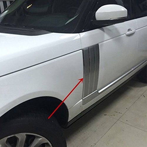METYOUCAR Car Side Door Air Fender Vent Trim for Land Rover Range Rover Vogue 2014-2017 (Matte)