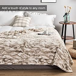Oversized Soft Throw Blanket, 60" x 80" Luxurious