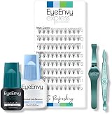 EyeEnvy Express Lash Extensions Faux Mink Individual Clusters - 15mm D Curl view 8