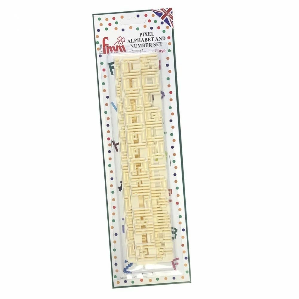 FMM Pixel Alphabet- Upper Case & Numbers