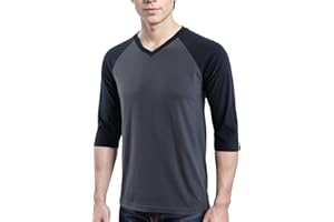 DESPLATO Men's Casual Vintage Cool Slim Fit 3/4 Sleeve Action Sports Hiking Baseball Jersey T-Shirts