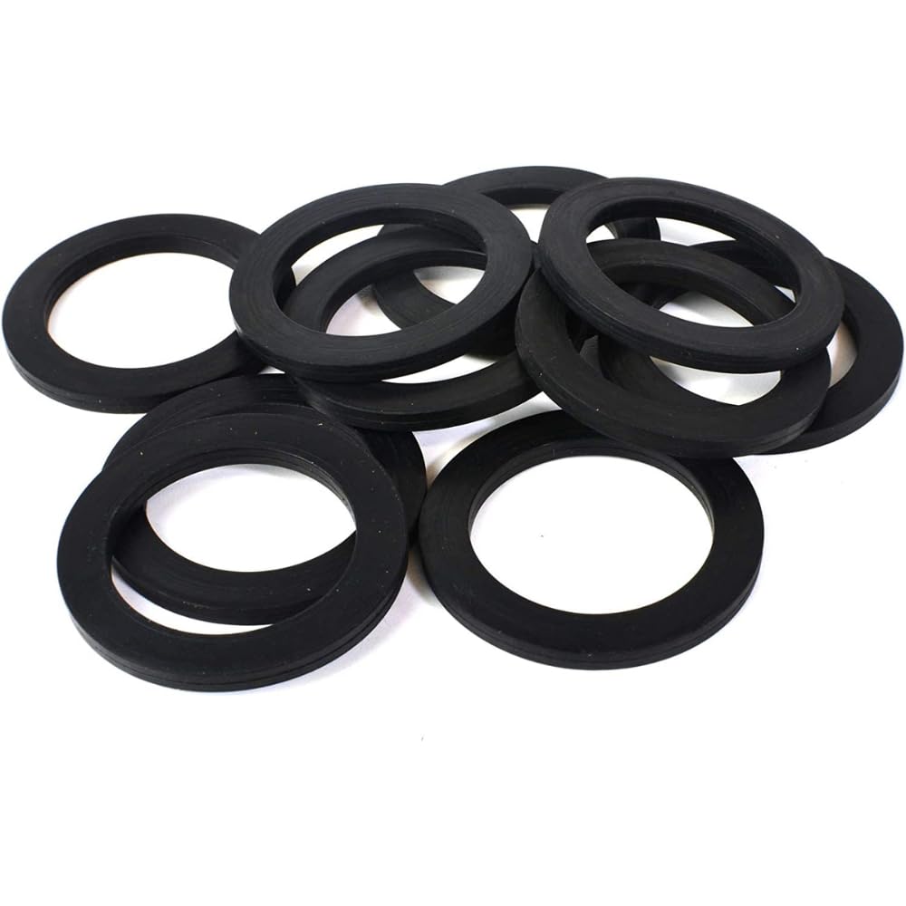 Schläfer 1825 Universal Set 1 Inch (24 x 30 x 2.5 mm), Syphonel Kitchen Hydraulic Seals, Flat Rubber Flat Seal, Rondella X Washing Machine Drawing Tube, Pack of 10