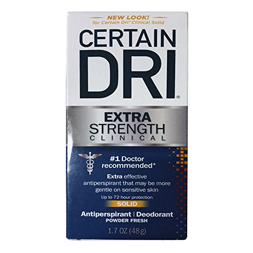 CERTAIN DRI Anti-Perspirant Solid 1.7 oz (Pack of 6)
