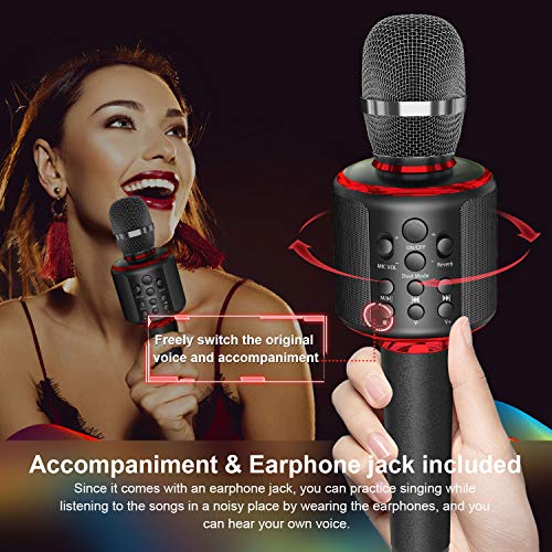 Karaoke Microphone, Bluetooth Microphone, MultiFunction Wireless