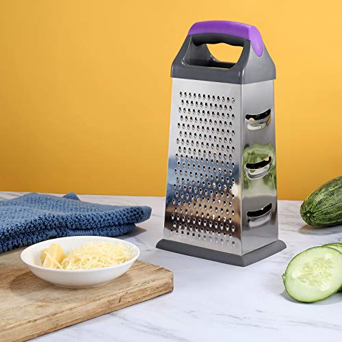 YOJOB Cheese Grater, Box Grater Great for Parmesan, Mozzarella,Graters