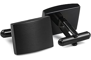 FIBO STEEL Stainless Steel Cufflinks for Men Tuxedo Cufflinks and Studs for Wedding, Business, Formal Events Classic Custom Cuff Links for Men