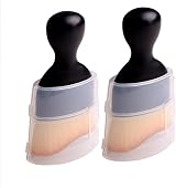 iHMeiju 2 Pcs Car Interior Cleaning Tool Brush Soft Bristles Curved Crevice view 1
