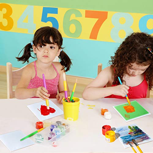 Joyibay 10PCS Canvas Panels Practical Blank Panel Canvas Boards for Creative Painting Panels Canvas Board Painting Canvas Pack for Kids(10 ×10cm)