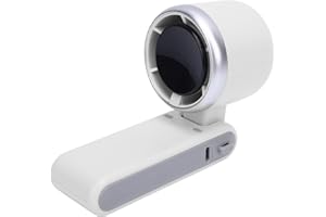 Sunydog Rechargeable Handheld Fan, Digital Display, 5 Gear Wind, 3600mAh Battery for Outdoor, Foldable with Lanyard, Portable