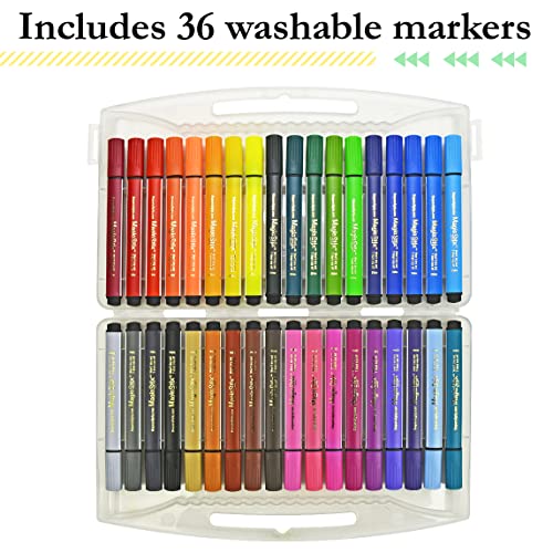 The Pencil Grip Magic Tri Stix, NonToxic and Washable Markers For Kids