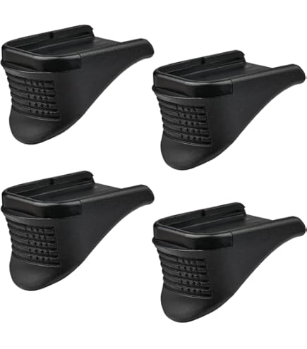 AmeriGun Club Grip Extensions - 6 Pack For Glock 26/27/33/39 - Enhanced Control & Comfort