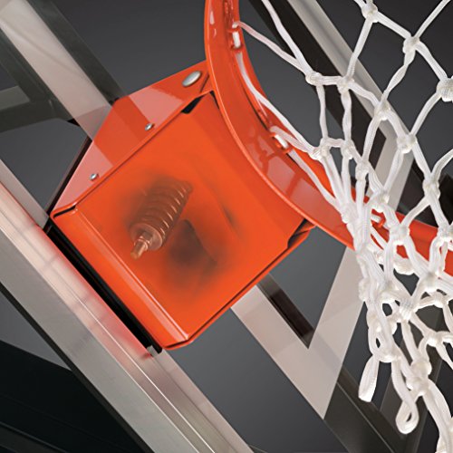 Silverback 54" InGround Height Adjustable Basketball System with Tempered Glass Backboard, Pro
