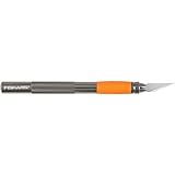 Fiskars 167110-1001 Heavy Duty Die Cast Craft Knife, 8 Inch,Orange, Original Version