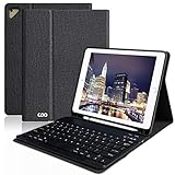 iPad Keyboard Case with Pencil Holder for 9.7 iPad