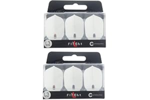 LSTYLE Dart Flights – L3 Shape | PRO, KAMI & EZ Models | Compatible with Soft Tip & Steel Tip Darts