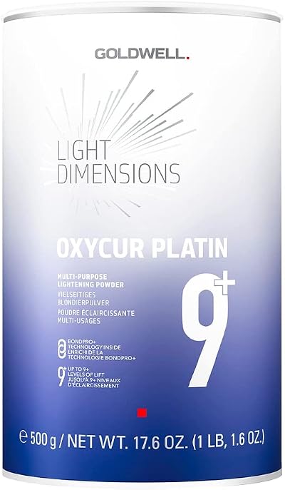 Goldwell Light Dimension Oxycur Platin 9+ 500gr Lightener Powder Professional