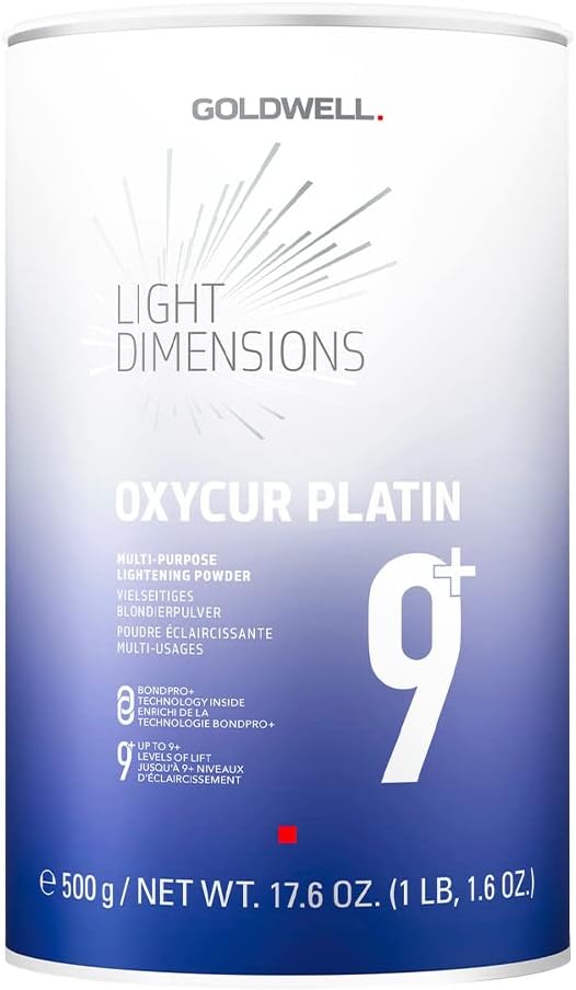 Goldwell Light Dimension Oxycur Platin 9+ 500gr Lightener Powder Professional