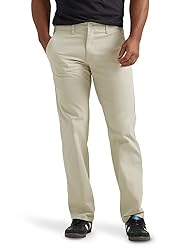 Lee Men's Extreme Motion Flat Front Regular