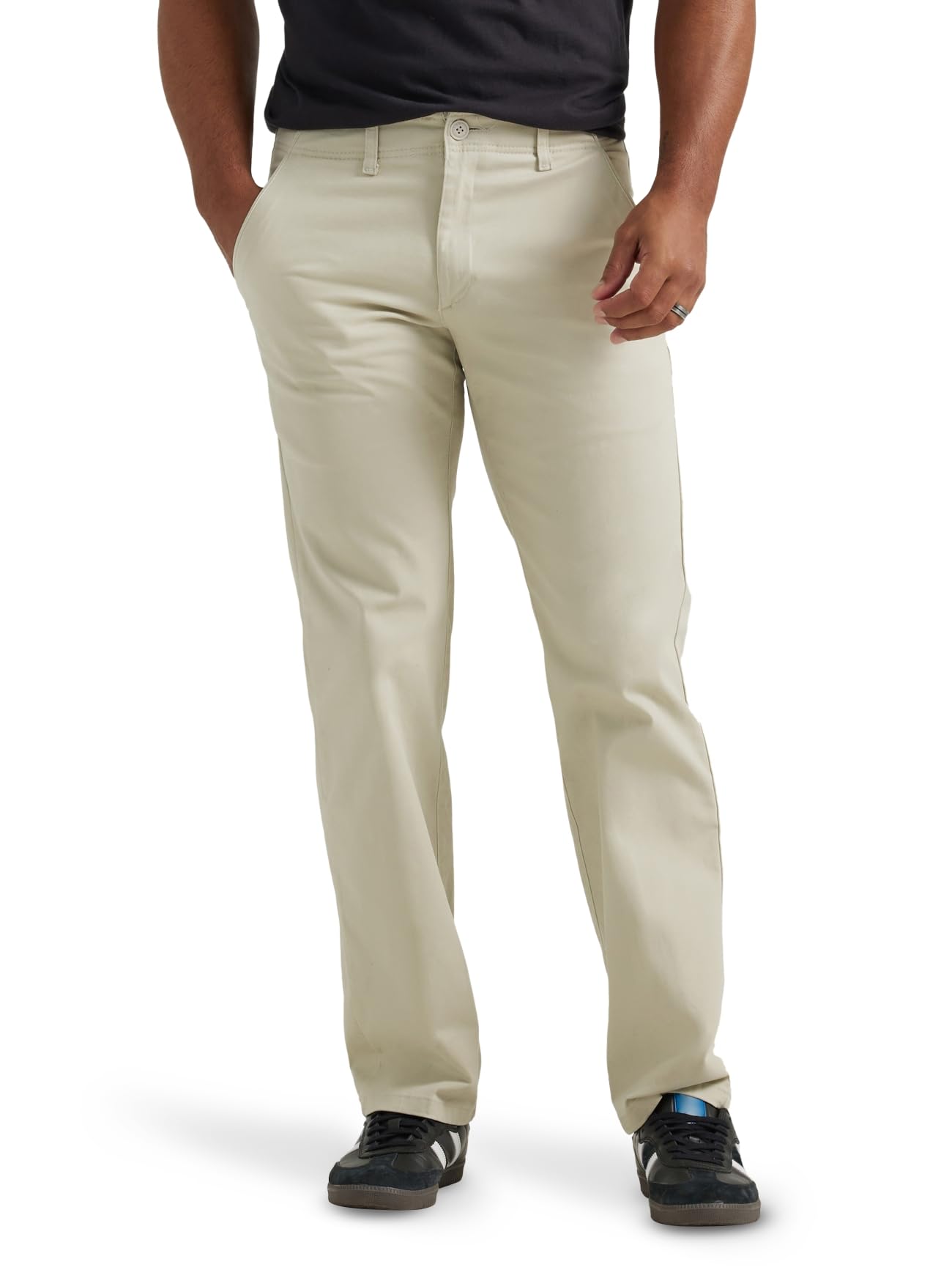 Lee Men's Extreme Motion Flat Front Regular