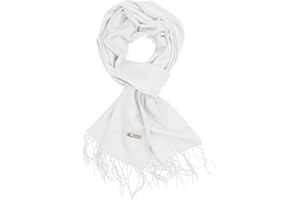 TZ Promise Plain Solid Color Cashmere Feel Classic Soft Luxurious Winter Scarf For Men Women