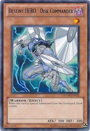 Yu-Gi-Oh! - Destiny HERO - Disk Commander (RYMP-EN035) - Ra Yellow Mega-Pack - Unlimited Edition - Rare