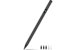 iPad Pencil with Magnetic&5 Extra Tips,USB-C Faster Charge,Stylus Pen Compatible with iPad 6-11th/A16,Air M3/M2/3-5th,Pro M5/