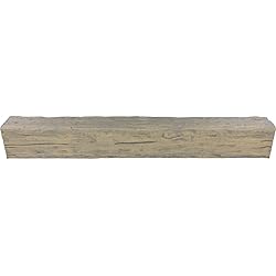 Ekena Millwork 7 1/2"W x 9 1/2"H x 96"L 3-Sided