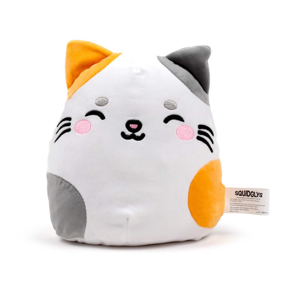 Puckator Squidglys Lola the Cat Adoramals Pets Plush Toy - Plushies Cute Animal Baby Newborn Kids Toys Stuff Gifts Gift For Girlfriend Cuddly Stuffed Toy Plushie