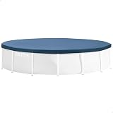 Intex 28030 Framepool Cover 305 cm Round Pool Cover 10' 25 cm Overhang view 1