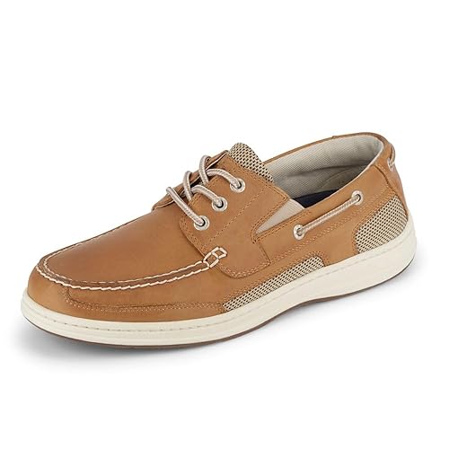 Dockers Men's Beacon Boat Shoe, Tan, 9