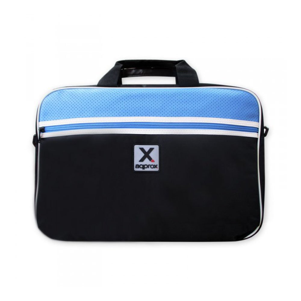 APPROX Nylon Laptop Bag for 15.6 inch Device - Black/Blue