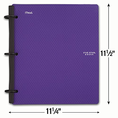 Five Star Flex Hybrid NoteBinder, 11/2 Inch Binder with Tabs, Notebook