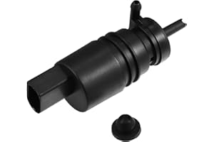 ACROPIX Windshield Washer Motor Pump with Grommet for Honda Pilot - Pack of 1 Black