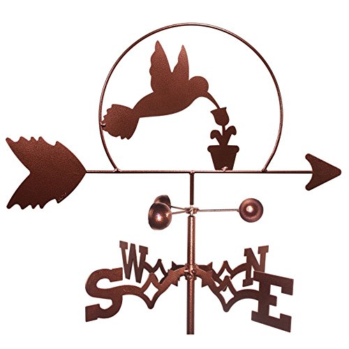 Hand Made HUMMINGBIRD HUMMING BIRD GARDEN Stake Weathervane ~NEW~