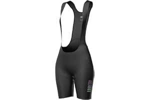 LAMEDA Bike Bibs Shorts Women Padded Cycling Bibs High Waisted with Padding Breathable Bicycle Shorts for Biking Road